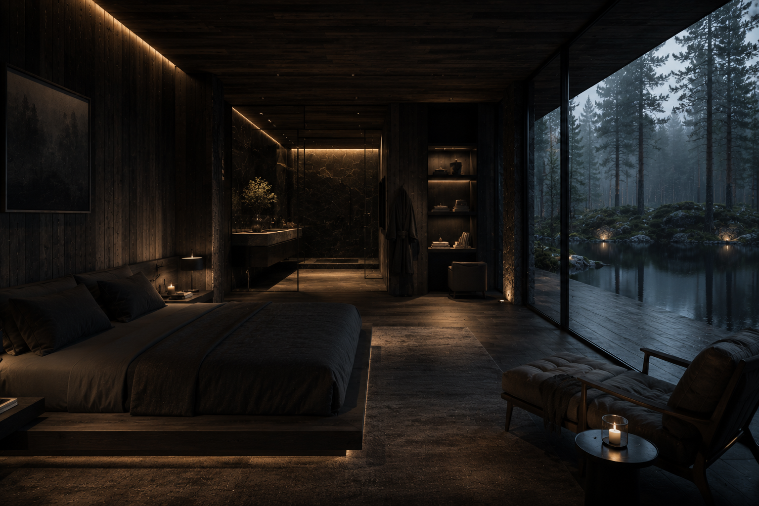 Master Bedroom · Hidden Lake